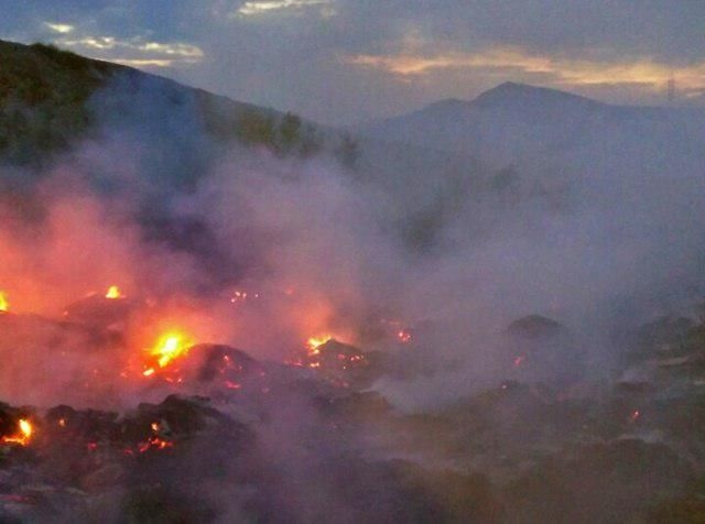 Осенние пожары в Крыму: горели урочища в Курлюк-Баш и Даир-Алан (фото, видео)