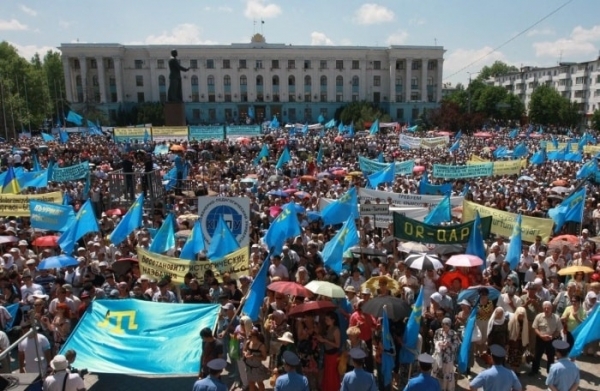 Полиция Крыма разогнала одобренный ранее митинг