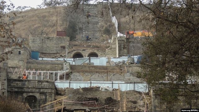 Реконструкция Митридатской лестницы приведет к потере ее уникальности?