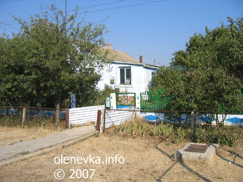 дом № 29, улица Комсомольская, село Оленевка