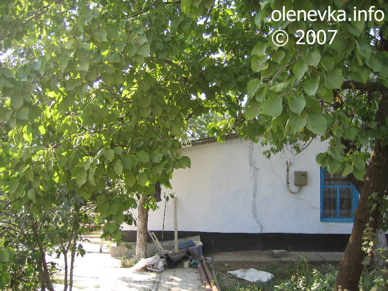 дом № 44, улица Мира, село Оленевка