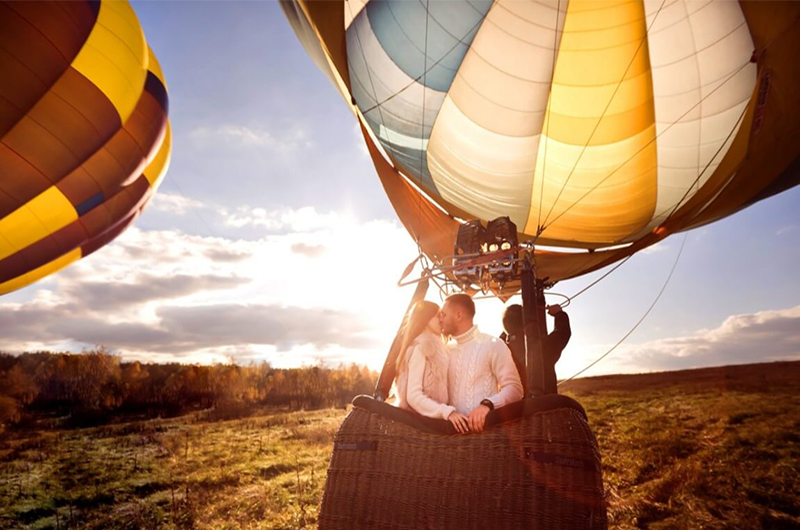 Полет на воздушном шаре - экстрим и романтика