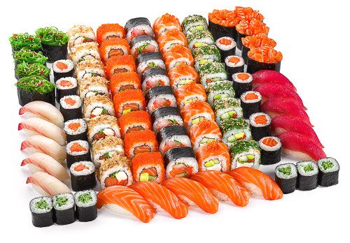 Какой лучше суши сет заказать на дом на большую компанию?
